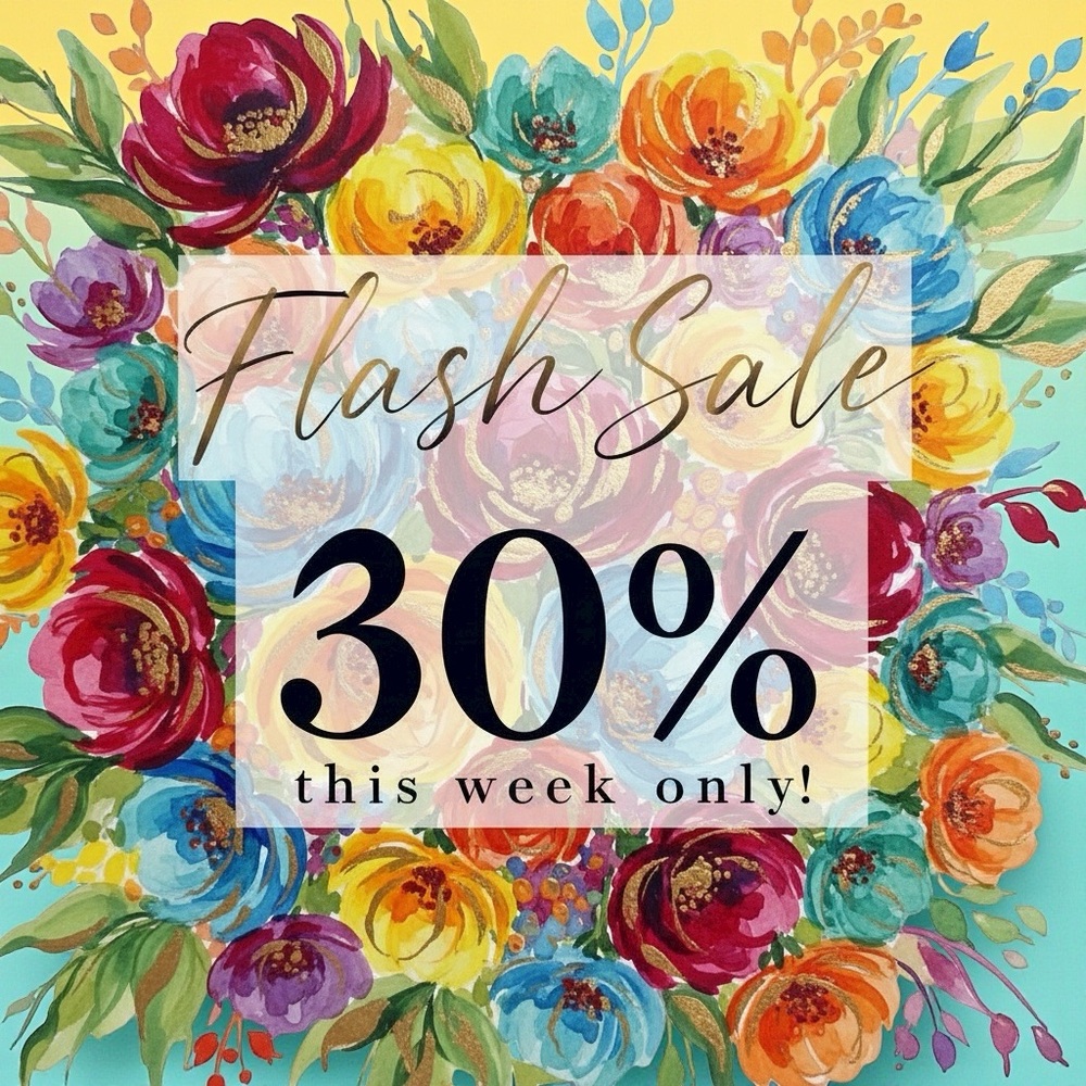 ⭐️🫟Flash Sale 30%🫟🦄⭐️💐🛍️